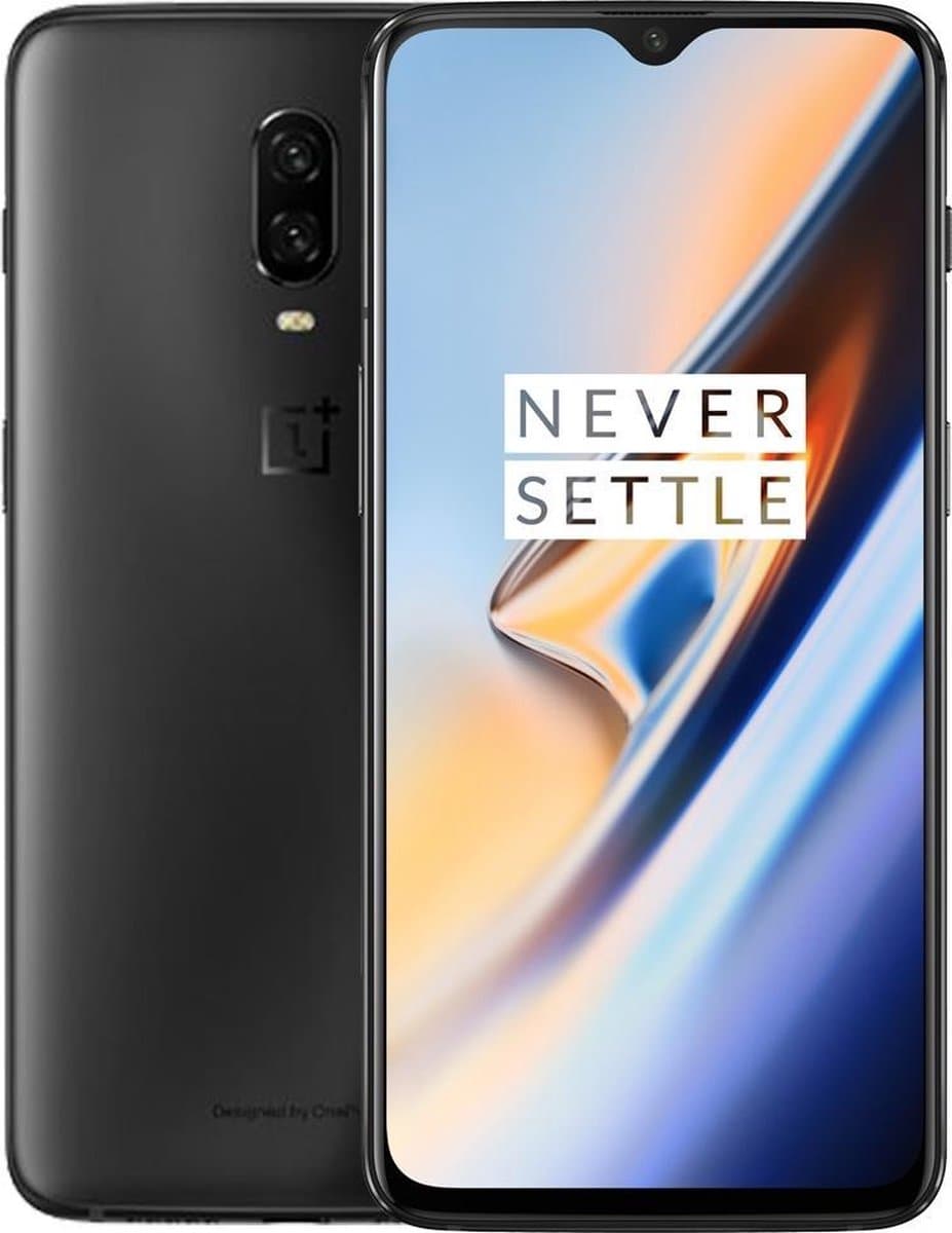 OnePlus 6T - 128GB (6GB) - Zwart — afbeelding 1