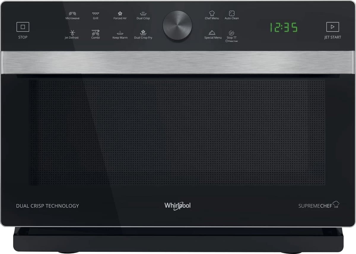 Whirlpool MWSC 833 SB magnetron Zwart Combinatiemagnetron Aanrecht 33 l 900 W — afbeelding 1