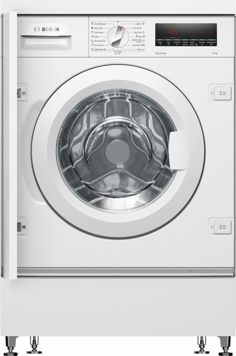 Bosch WIW28542EU - Serie 8 - Engelstalige display - Energielabel C - Zeer stil - ENG Display — afbeelding 1