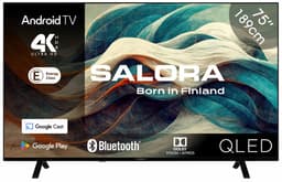 Salora 75QLED320 - tv 75 inch - 4K tv - Qled tv - 75 inch tv - 4K Ultra HD Smart TV - 2025 — thumbnail 1