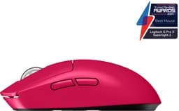Logitech G Pro X Superlight 2 - Draadloze Gaming Muis - Lightspeed - Magenta — thumbnail 10