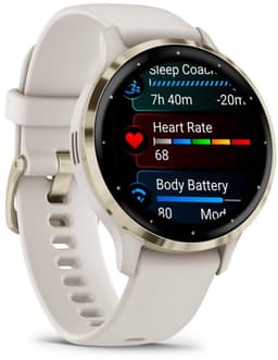 Garmin Venu 3s - Smartwatch - AMOLED-Scherm - 41mm - Ivory — thumbnail 10