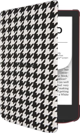 PocketBook Verse Lite + Zwart/wit geruit PocketBook hoesje — thumbnail 6