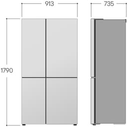 LG GSLC41EPPE - Amerikaanse Koelkast - No Frost - Water- en IJsdispenser - 641 L — thumbnail 13