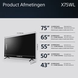 Sony KD-55X75WL Smart TV Bravia LED 4K 2023 — thumbnail 8