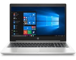 HP ProBook 450 G7 Notebook Zilver 39,6 cm (15.6") 1920 x 1080 Pixels Intel® 10de generatie Core™ i7 8 GB DDR4-SDRAM 256 GB SSD Wi-Fi 6 (802.11ax) Windows 10 Pro