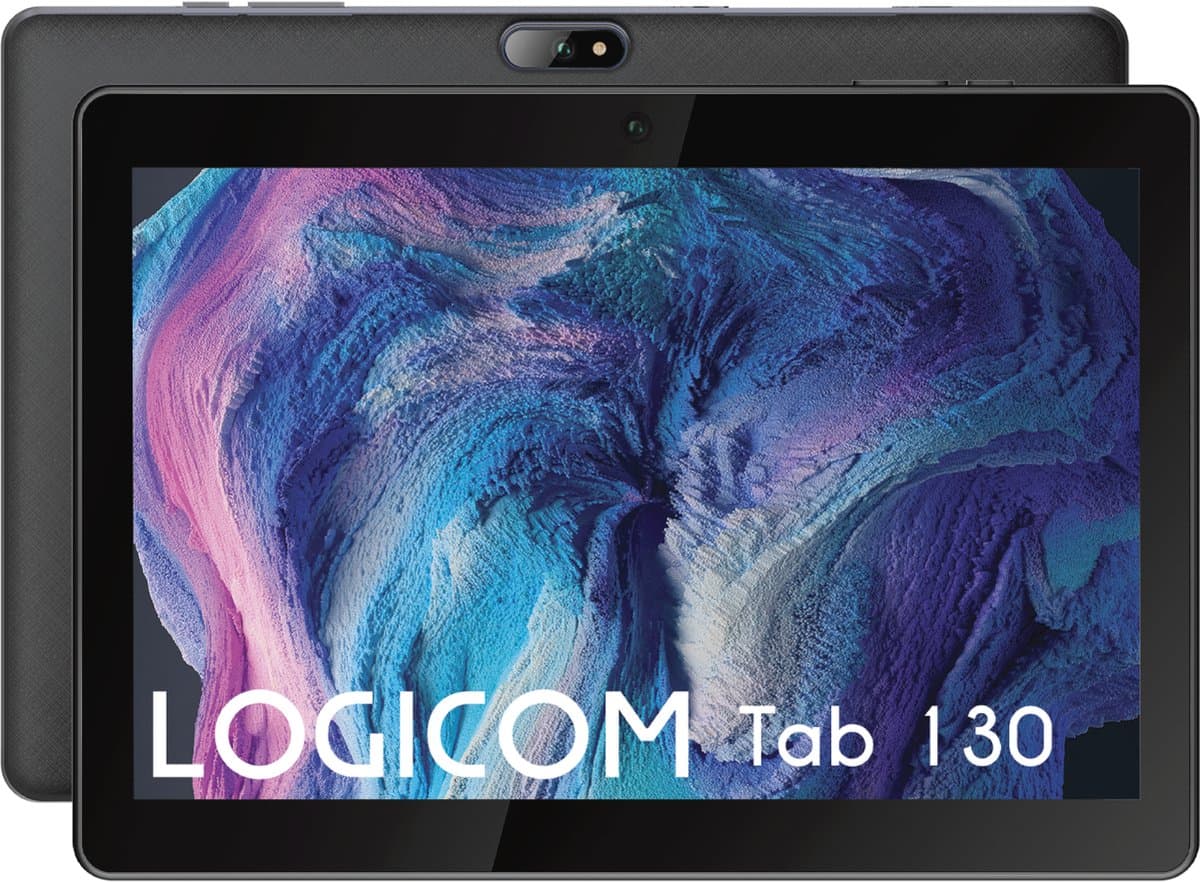 Logicom - Tablet 130 - 32GB - 10.1 Inch - Zwart - Wifi - Android 13 — afbeelding 1