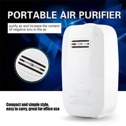 Dailygoody - Negatieve Ion Generator Luchtreiniger - Geur Eliminator - Draagbaar en Stil - Ideaal voor Thuis en Kantoor - Verbetert Luchtkwalitei — thumbnail 4