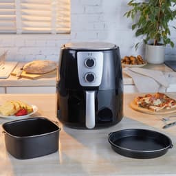 Petra 5,2L Air Fryer - Pizzaplaat & Cakevorm, Antiaanbaklaag — thumbnail 7