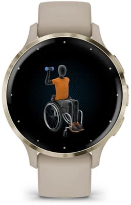 Garmin Venu 3s - Smartwatch - AMOLED-Scherm - 41 mm - French Grey — thumbnail 18