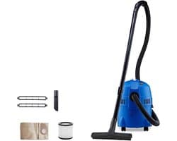 DYNA® Karcher - Karcher Stofzuiger - Bouwstofzuiger - Festool Stofzuiger - Bouwstofzuiger Zonder Zak - Blauw - 47cm x 39cm x 36cm