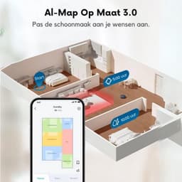 eufy Clean X10 Pro Omni Robotstofzuiger met dweil - Robot Vacuum 8000 Pa zuigkracht, tapijt detectie AI-obstakel vermijding, wast en droogt de dweil, automatisch legen en vullen — thumbnail 12