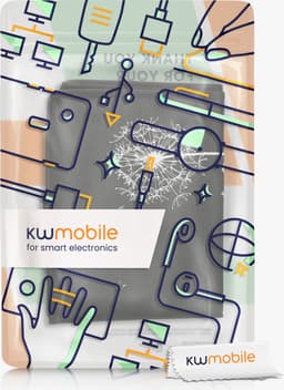kwmobile heteluchtfriteuse beschermhoes geschikt voor Philips Essential Airfryer XL - Kunststof hoes voor friteuse - Paardenbloemen Liefde design — thumbnail 2