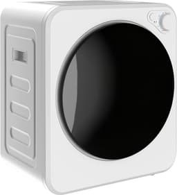 Homcom Wasdroger-Staal, roestvrij staal-48L x 44B x 57H cm-Wit — thumbnail 1