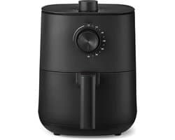 Quvo® Mini Airfryer - Airfryer - Heteluchtfriteuse - Anti-Aanbaklaag - Zwart - 23cm x 29cm x 30cm
