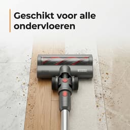 Zedar S600+ Steelstofzuiger draadloos met 4 verschillende opzetstukken - Draadloze stofzuiger - zonder zak op accu- Vacuum cleaner — thumbnail 10