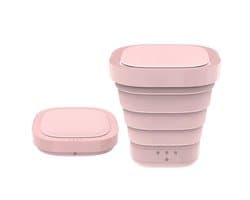 SCH® Mini Wasmachine - Wasmachine - Roze - 30cm x 30cm x 10cm