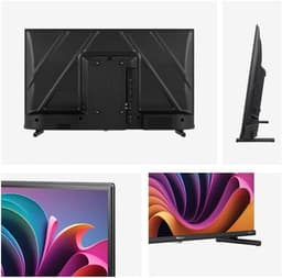 LCD TV - Smart TV QLED - Home Entertainment - Quantum Dot Kleuren - 40 Inch - Zwart — thumbnail 3