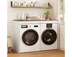 Wasmachinekast met Groot Werkblad Boven Wasmachine en Droger