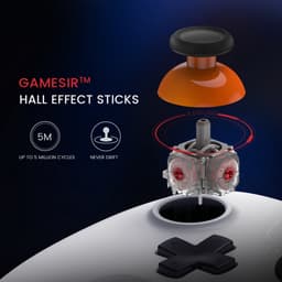GameSir Nova Lite - Draadloze Controller - Hall Effect - Voor Switch/Switch 2/PC/Android/iOS - Wit — thumbnail 18