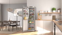 Bosch Serie 4 KSN36VLCG - Kastmodel Koelkast - Extra veel inhoud 402L - Zeer stil - Nooit meer ontdooien met Total No Frost - VitaFresh XXL 0°C: houd etenswaren langer vers met extra ruime vershoudlades- Grijs — thumbnail 9