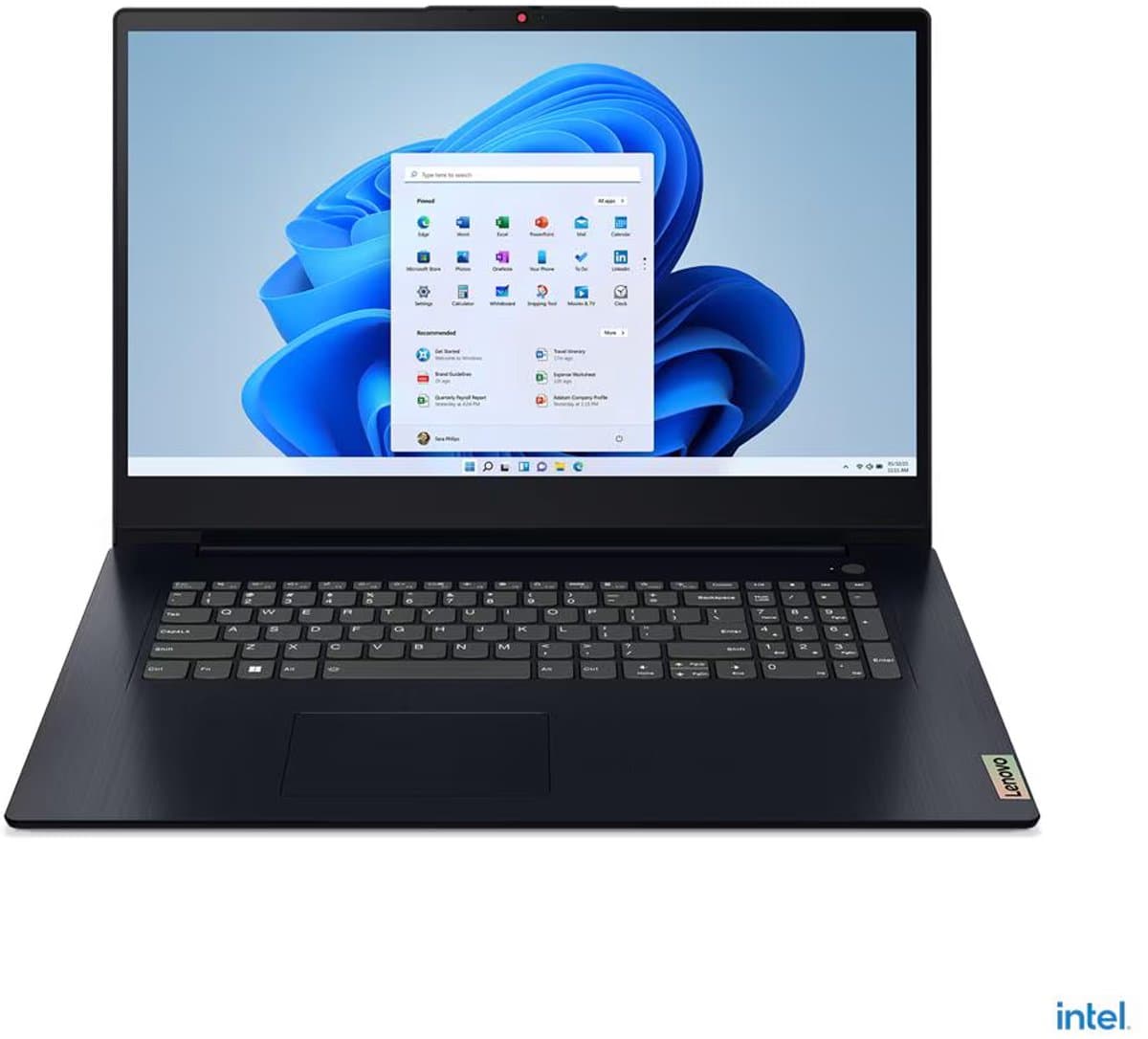 Lenovo IdeaPad 3 | 17.3'' Full HD IPS | Intel Core i3 | 8GB RAM | 512GB SSD | W11 Home — afbeelding 1