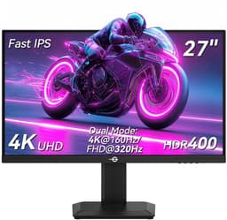 TITAN ARMY P2712V Flat 16:9 Fast IPS UHD 160Hz Dual mode FHD 320Hz Gaming monitor — thumbnail 1