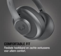 Fresh 'n Rebel Clam Blaze 2 – Draadloze Bluetooth Koptelefoon – 80 uur Speelduur – Inclusief App - Met volume wiel - Storm Grey — thumbnail 4