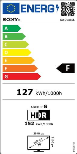 Sony Bravia KD-75X85L - 75 inch - 4K Full Array LED — thumbnail 2