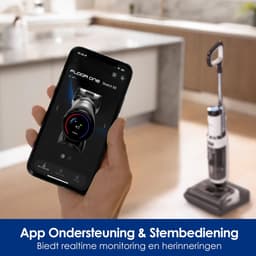 Tineco Floor One S6 Stretch - Vloerreiniger - draadloos - Stofzuigt en dweilt harde vloeren tegelijkertijd - 40 min accuduur — thumbnail 14