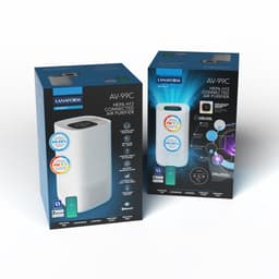 Lanaform - AV-99C - Luchtreiniger WiFi HEPA H13 - Verwijdert 99,95% Van Deeltjes, Pollen, Dierenharen - Koolstoffilter, UV Licht - PM2.5 Sensor - Stille Nachtmodus - CADR 145 M³/h, Voor 25 M² — thumbnail 14