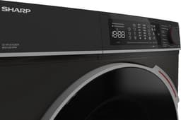 Sharp ESNFL814CBDABX - wasmachine - energie label A-20% - 8kg - 1400 toeren - 15 programma's - Mat Zwart — thumbnail 7