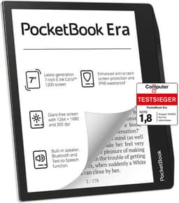 Pocketbook Era Stardust - Stardust Silver - 16GB - E-reader - Groot 7 inch scherm - Snel - Waterdicht — thumbnail 8