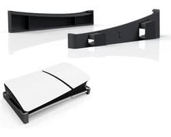 YONO Standaard Horizontaal geschikt voor PS5 SLIM - Houder Playstation 5 Stand Accessoires Beugel - Zwart