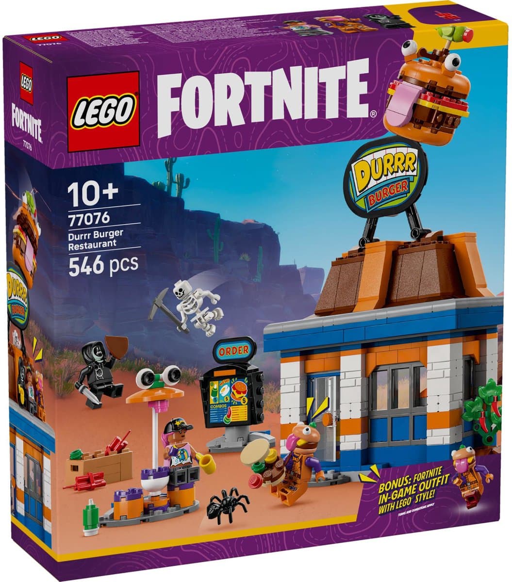 LEGO® Fortnite® Durrr Burger Restaurant - 77076 — afbeelding 1