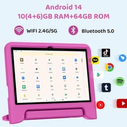 Kindertablet Vanaf 3 Jaar - Tablet Kinderen - 64gb - 10 Inches — thumbnail 3