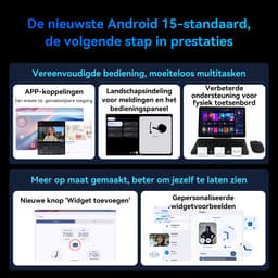 KINGRID T90 Tablet - Gemini AI - 24GB RAM - 128GB ROM - Met Toetsenbord - Android 16 - 8000mAh - Octa Core T615 - 5G WiFi - Widevine L1 - GPS - Grijs — thumbnail 4