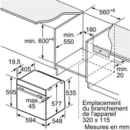 Siemens HM776GKB1 - Zwart - 67 L - 800 Watt - — thumbnail 6