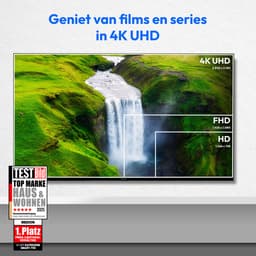 MEDION 107 cm (43 inch) TV (Smart-TV, Dolby Vision HDR, VIDAA Store, Netflix, Prime Video, Disney+, DAZN, Paramount+, HbbTV, PVR, Bluetooth), MD — thumbnail 6
