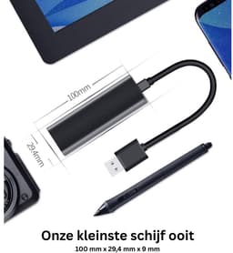 Harde Schijf Extern - Draagbare - 1TB Opslag - Zwart — thumbnail 5