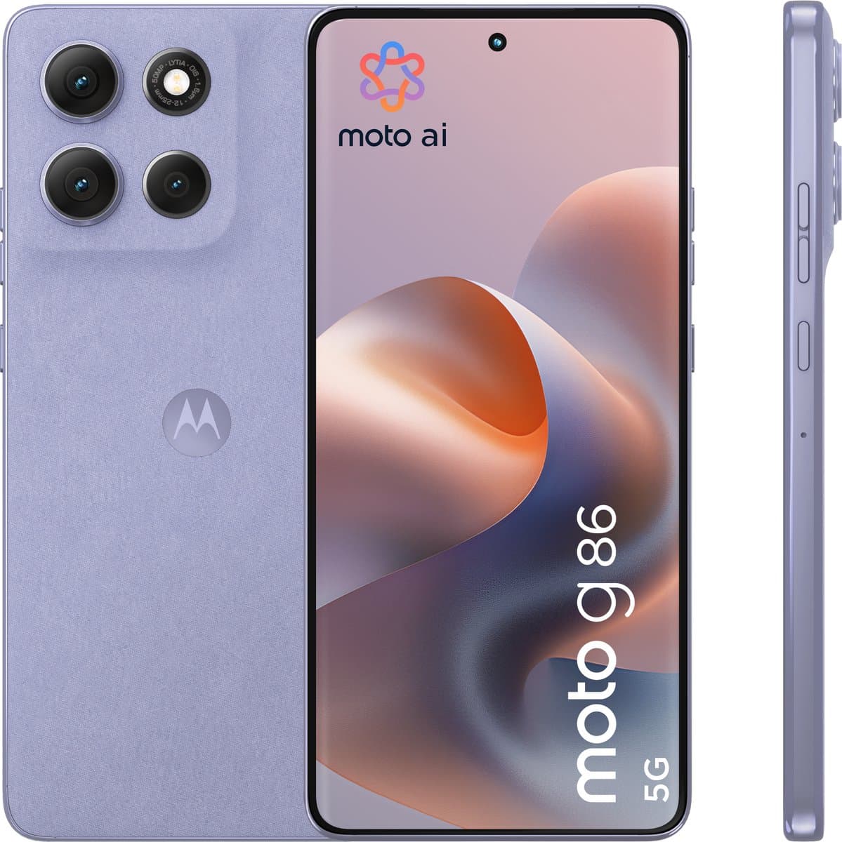 Motorola moto g86 5G - 8/256GB - Pantone Cosmic Sky (Lila) — afbeelding 1