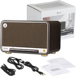 Edifier D32 - Stereo HiRes Airplay/Bluetooth speaker - Zwart Walnoot — thumbnail 11
