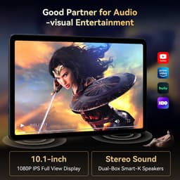 Zenva Tablet T80 - Gemini AI - 18GB RAM - 128GB ROM - 6000 mAh - 5G WIFI - Android 15 - Bluetooth 5.0 - Met Toetsenbord - Hoes - Stylus - Muis - Grijs — thumbnail 6