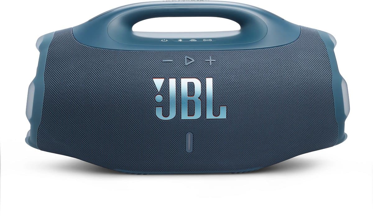 JBL Boombox 4 - Portable Bluetooth Speaker - Draagbaar & Krachtig - Draadloze Muziek Box - 34 uur - Waterdicht - IP68 - Blauw — afbeelding 1