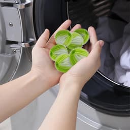 Wasmachine dierenhaarverwijderaar - 12 stuks - groen — thumbnail 6