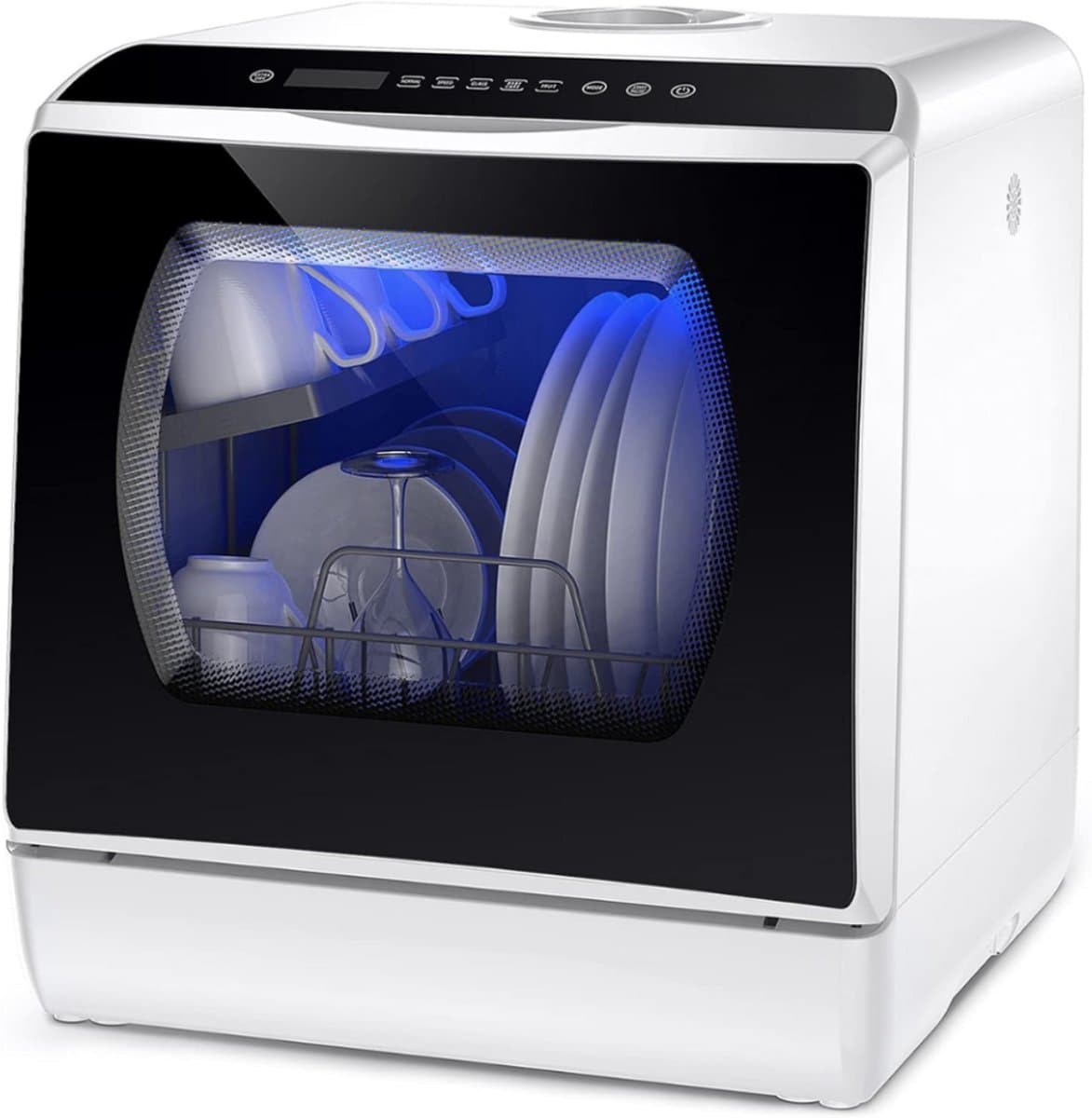 ZRSS® Mini vaatwasser - Kleine afwasmachine - 5 programma's — afbeelding 1