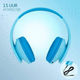 PowerLocus P2 draadloze Over-Ear Koptelefoon Inklapbaar koptelefoon voor kinderen - veilig volume van 85 dB- Bluetooth Hoofdtelefoon - Met microfoon — thumbnail 7