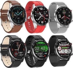 Belesy® Contact - Smartwatch Dames – Smartwatch Heren - Horloge – Stappenteller - Bloeddruk - 1.3 inch - Kleurenscherm - Full Touch - Bluetooth Bellen - Zilver - Staal - Moederdag — thumbnail 11