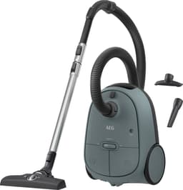 AEG AB61C1OG Clean 6000 - Stofzuiger met zak - Ocean Green - Hepa filtratie - Vacuum cleaner - Alle vloertypen - 650 watt - Lang snoer 12m bereik - 2 extra accessoires - Compact design — thumbnail 1