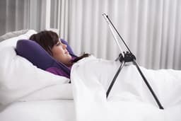 Tablet standaard - Tablet & Telefoonhouder voor het bed, de bank of een oneffen oppervlak Universeel — thumbnail 2